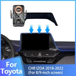 Car Phone Mount Holder Stand 8/9 inch Center Console Fixed Screen Base Bracket For Toyota C-HR CHR 2018 2019 2020 2021 2022