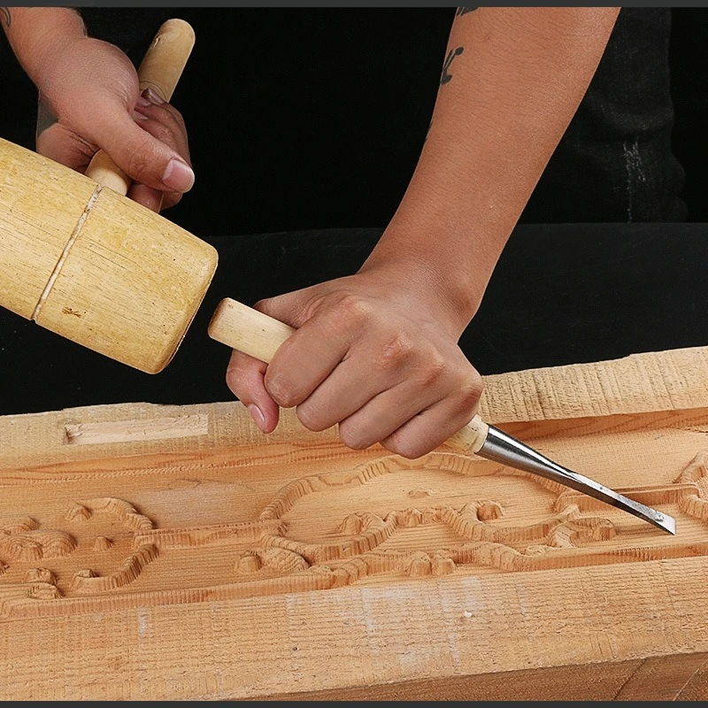 3Pcs/Set Woodworking Carving Knife 10mm 15mm 20mm Wood Scoop Tool Blank Round Knife Wood Working Chisel Tools