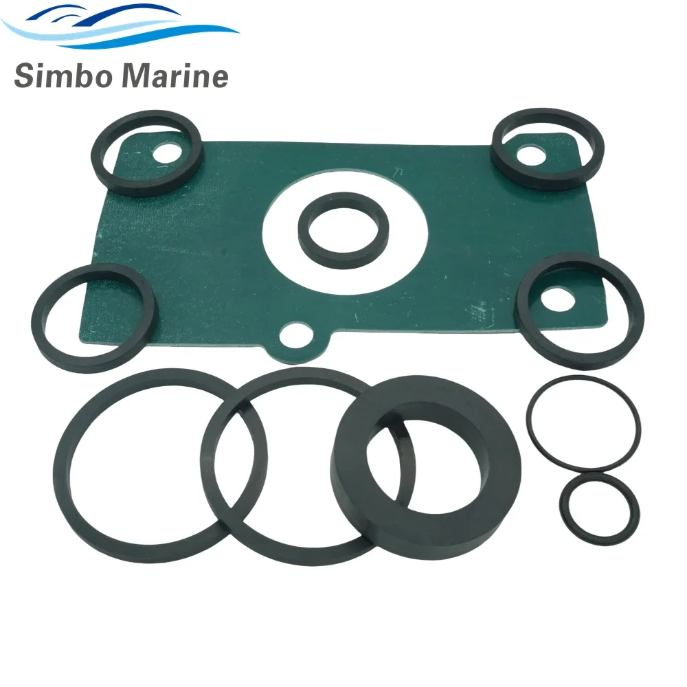 Gasket Kit Volvo Penta B21 B23 AQ120 AQ125 AQ140 Heat Exchange Seal For 22103