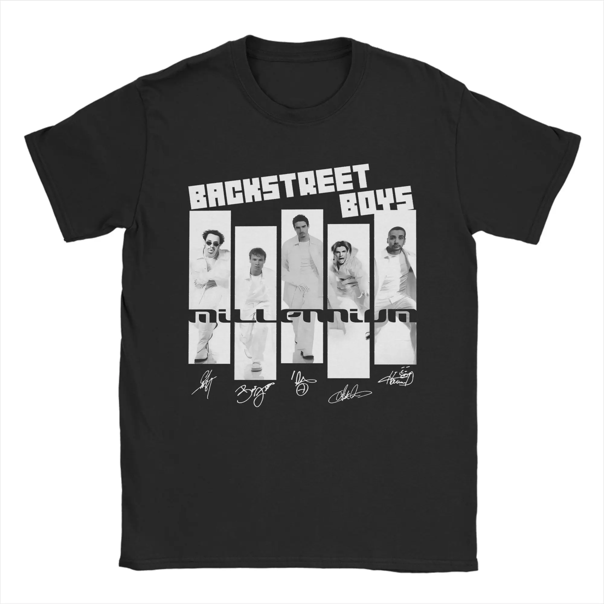 

Backstreet Boys Into The Millennium Tour 2025 Outfit Men Women T Shirts Cotton Tee Graphic Printing T-shirt Clothes