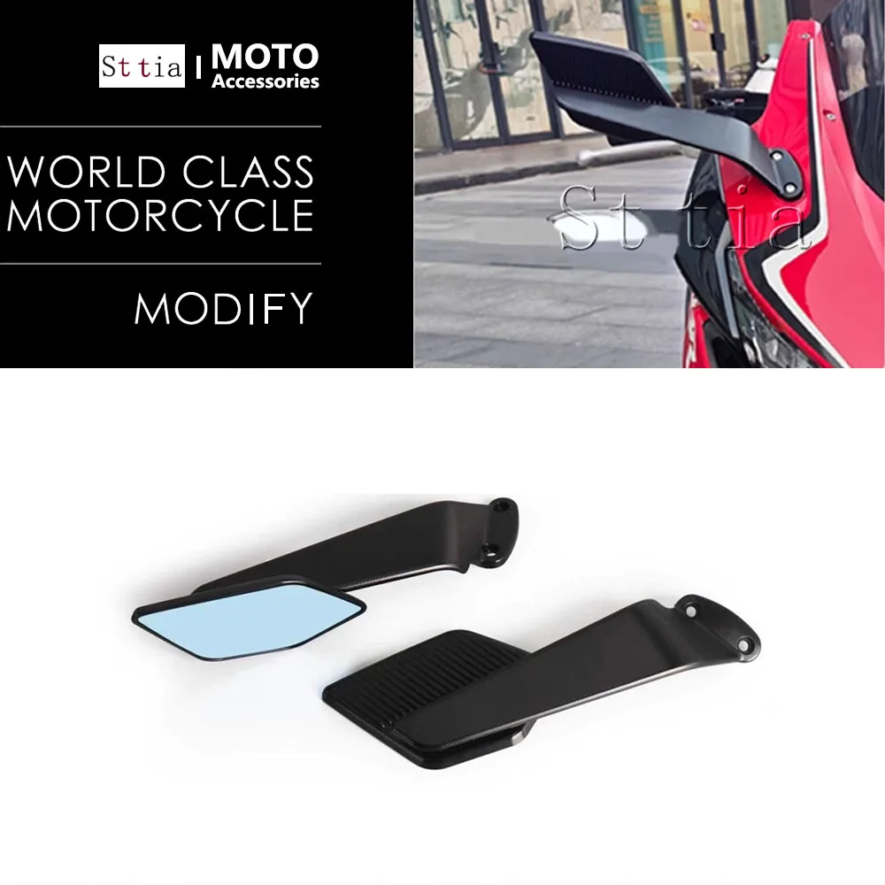 

2025 CBR650R Rearview Mirror Motorcycle Invisible Rearview Mirror For Honda CBR 650R CBR650R 2019-2024 Aluminum Winglet Mirror