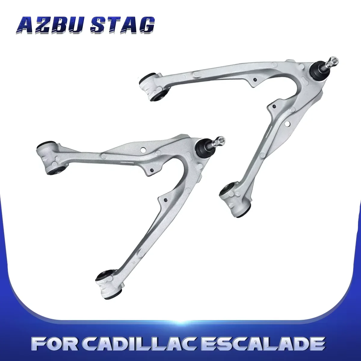 AzbuStag Front Lower 2Pcs Control Arm for Cadillac Escalade Chevrolet Tahoe Silverado Suburban Tahoe GMC Sierra 2014 2015-2017