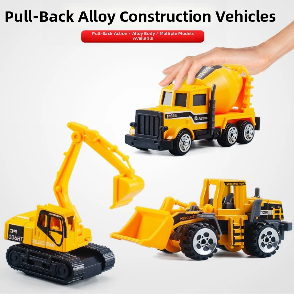

3pcs/set Mini Children Alloy Tractor 2 Styles Children Collection Gifts Tractor Model Car Engineering Car Model for Boys