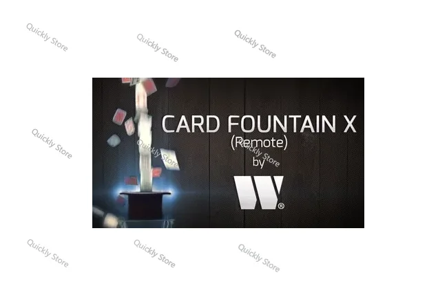 Card Fountain X by W Magic tricks (Instant Download) Quickly send