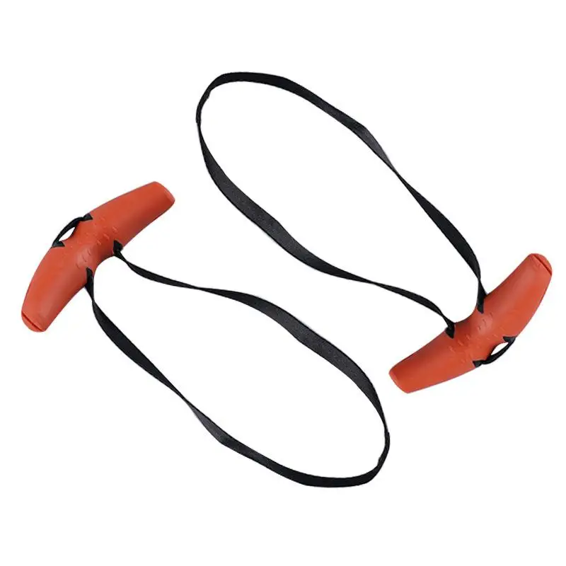 1Pair Heavy Duty Rubber Grip Pull Up Handles Cable Machine Weight-Lifting Gym Equipment