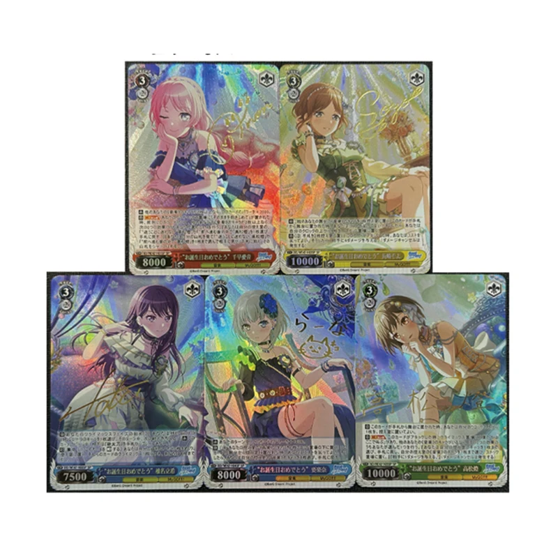 Diy hausgemachte japanische Cartoon BanG Dream! Es ist MyGO!!!!! Tomori Takamatsu Anon Chihaya Sammlung Karte Spielzeug Geschenk