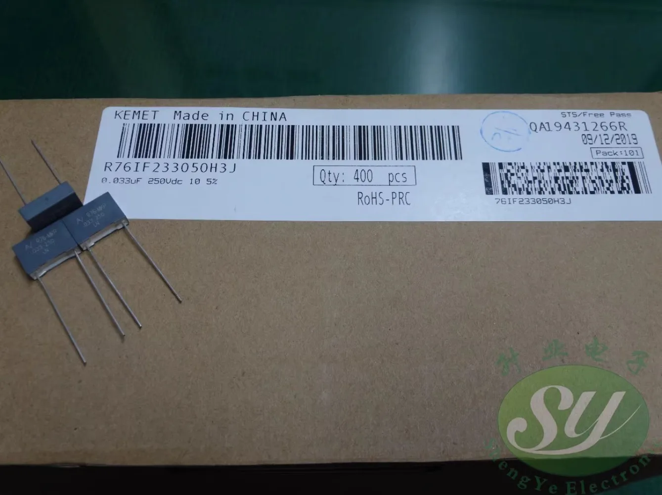 

20PCS AV R76 0.033uf/250V 33nf 333 MKP New film capacitor 10MM