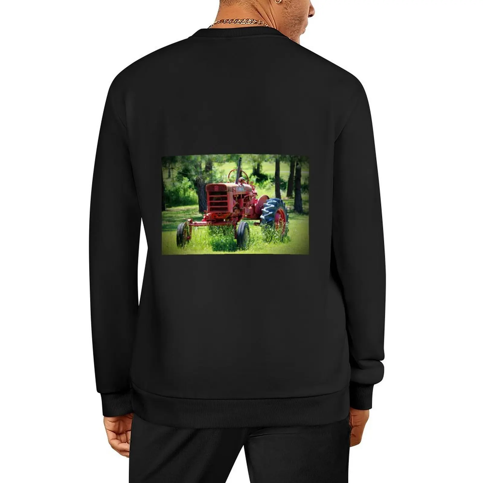 McCormick Farmall Tractor Pullover tracksuit men men's sweat-shirt korean clothes winter clothes hooded sweatshirt for men