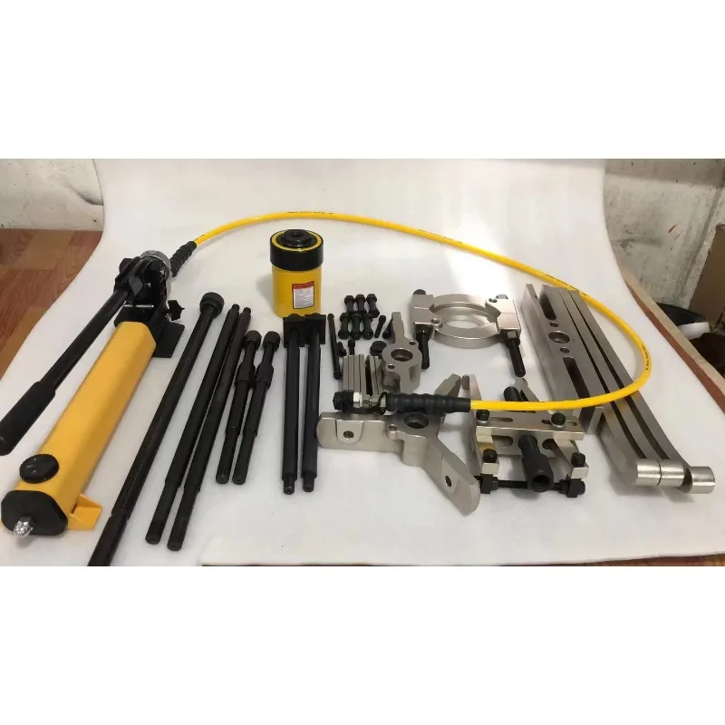 6qwBHP-2751G Series Hydraulic Puller Set Crossing Bearing Puller Set Remove Bearings Kit Bearing Puller Separator Tool