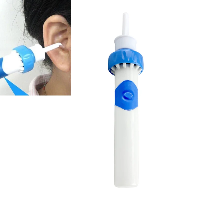 Practical Ear Suction Products For Big Children Electric Ear Suction Earwax Suction Earplugs Ear Cleaner Double Ear Spoon