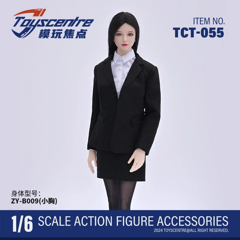

TCT-054 TCT-55 1/6 Женский солдат, индивидуальный деловой костюм, длинные штаны, комплект с короткой юбкой, 12 дюймов, экшн-фигурка, игрушки для тела ﻿