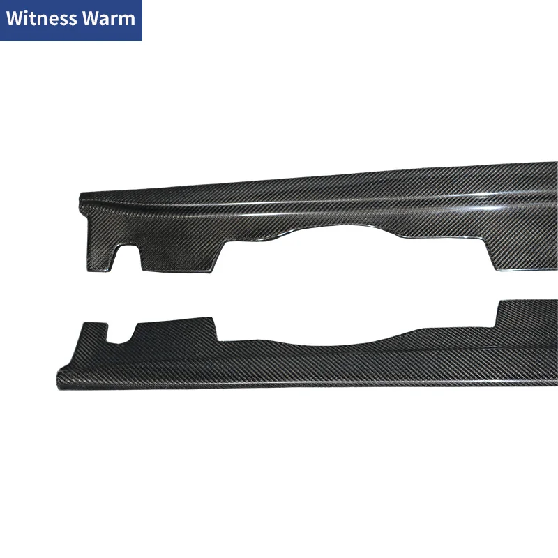 Carbon Fiber Side Skirt Bumper Lip Apron for Bmw 3 Series E92 E93 M3 Car Body Kit