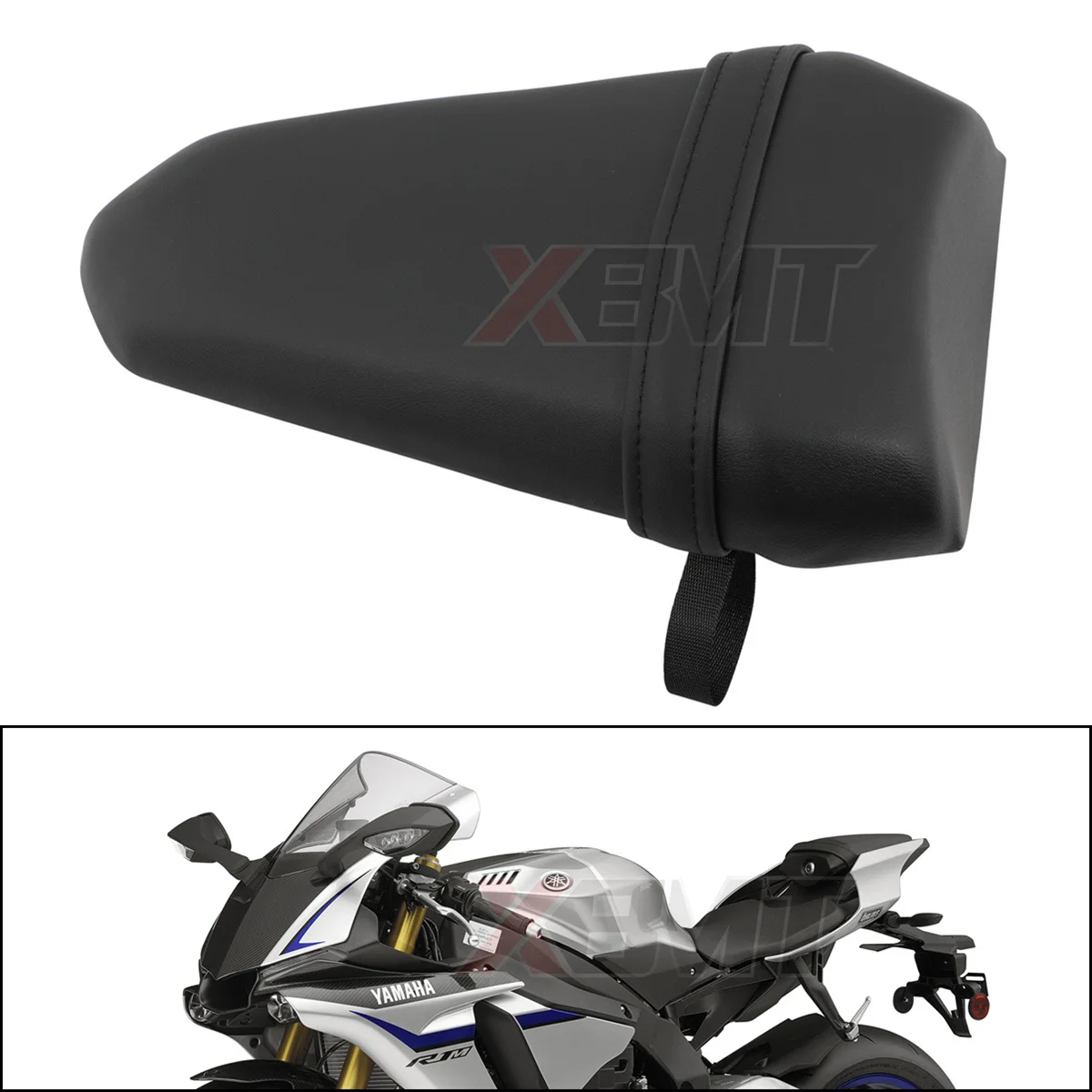 

Motorcycle Rear Passenger Rider Seat Saddle Seat Cushion For Yamaha YZF R7 2022-2024 R1 R1M 2015-2024 R1S 2016-2018 R6 2017-2022