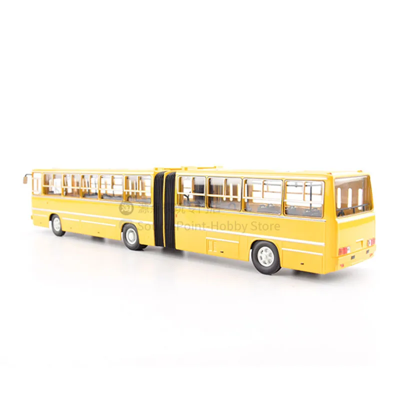 1:43 Scale Diecast Alloy Ikarus-280.33 Hungarian Articulated City Bus Toys Cars Model Classic Adult Souvenir Gift Static Display