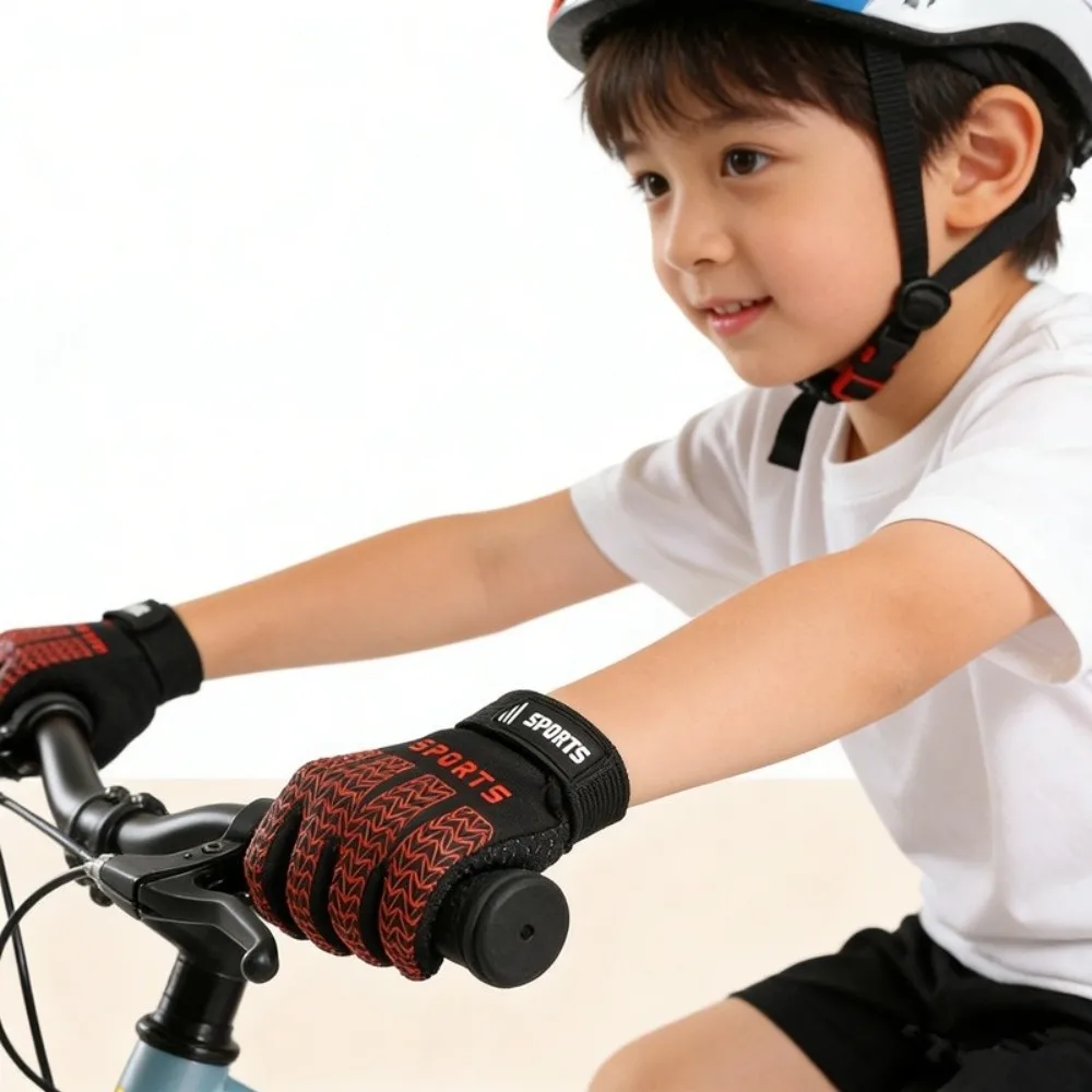 Breathable Training Gloves Anti Slip Wear Resistant Full Finger Gloves Anti Cocoon Full Finger Design Sports Gloves for
