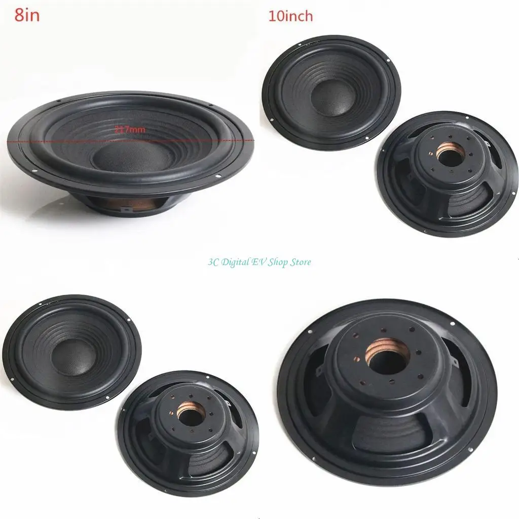 

E74D Басовый излучатель Динамик Басовый радиатор Пассивный динамик НЧ-динамик для дома и автомобиля Пассивный НЧ-динамик