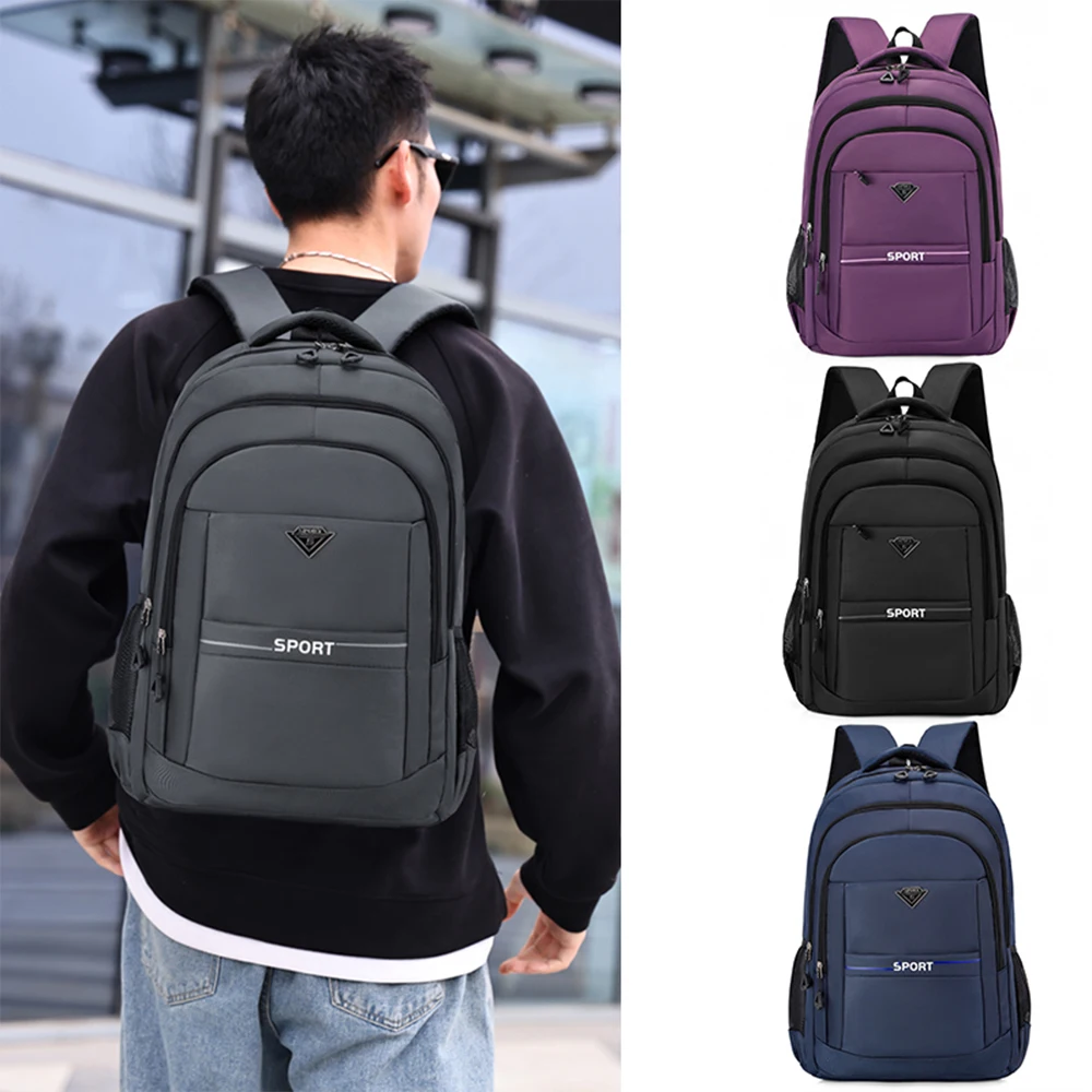 

Backpack Men's Backpack 2025 New Travel Large Capacity Men's Business Computer Bag High School Student Backpack