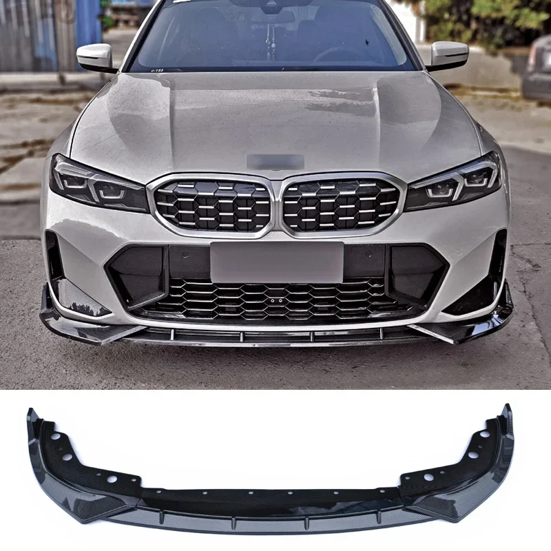 3 Series Splitter for BMW G20 320d 330i M340i 2023 Front Skirts Black Red Bumper Spoiler Lip Body Kit