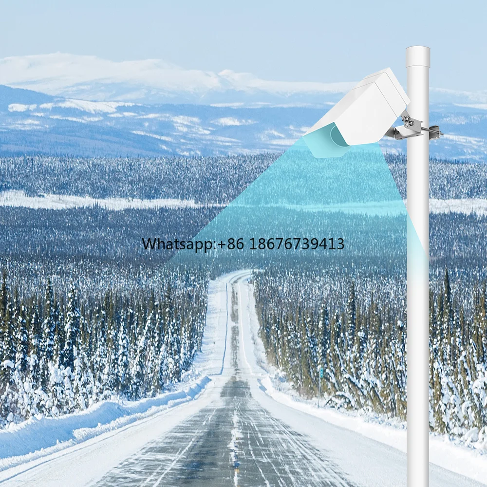 500-55B Smart City Transmitter RS485 DC12-24V Upgraded Non-Contact Remote Sensing Meter Ice Snow Water Thickness Sensor