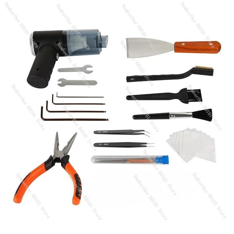 

3D printer cleaning and maintenance tool set p1/x1 through needle
