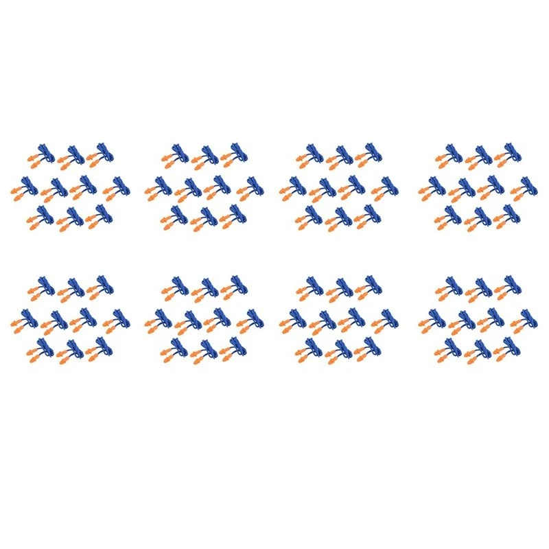 80-pcs-safety-silicone-soft-ear-plugs-hearing-protection-muffs-with-cord-noise-reduction-blue-orange-eco-friendly
