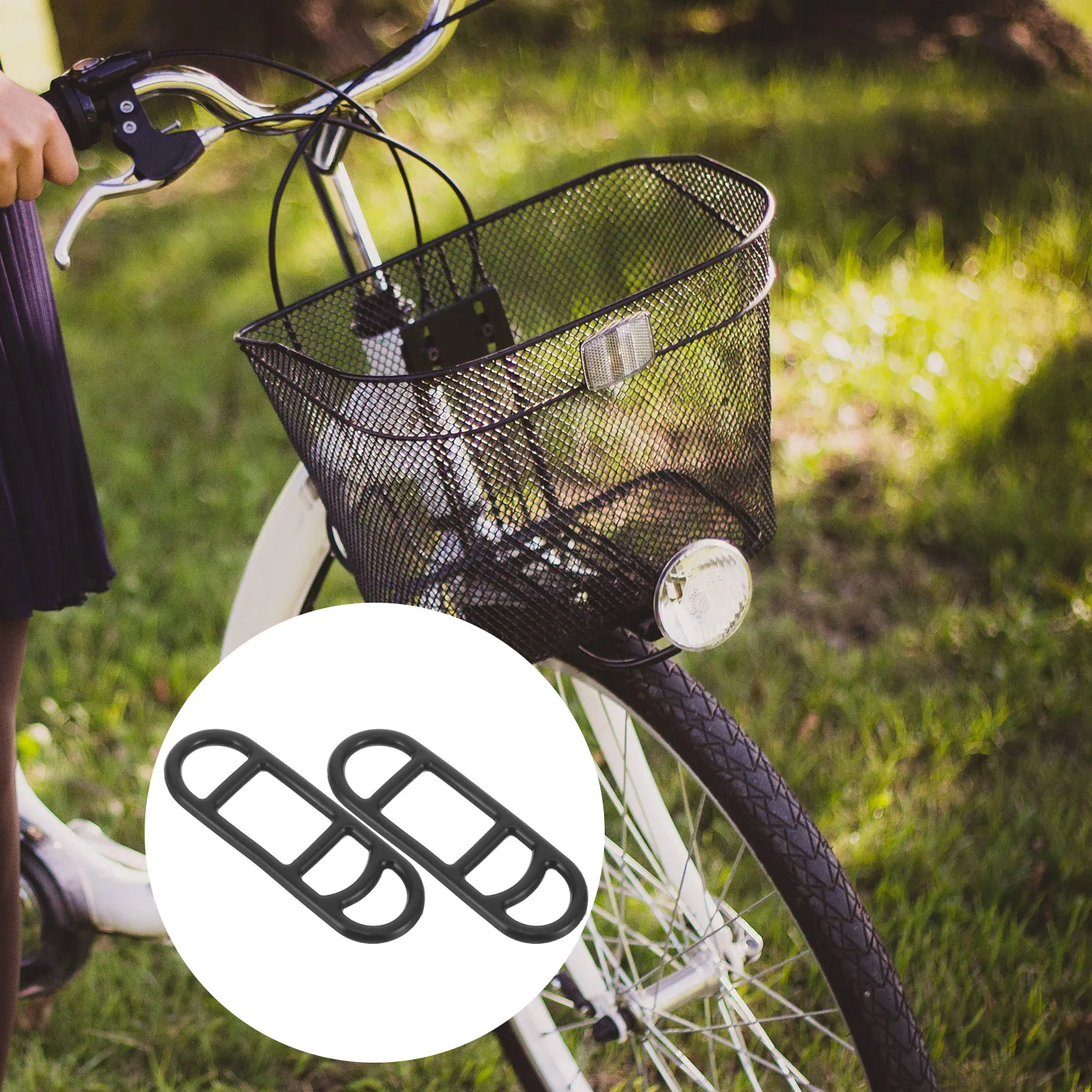 

10Pcs Bike Light Mount Strap Flashlights Band Sturdy Lights Fixing For Handlebars And Seatposts Cycling Accessories