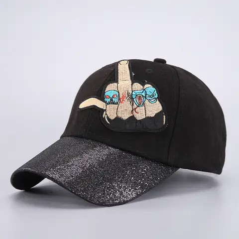 Halloween Skull Baseball Cap Adjustable Skull Print Unisex Cotton Twill Funny Party Skull Design Wholesale Hat