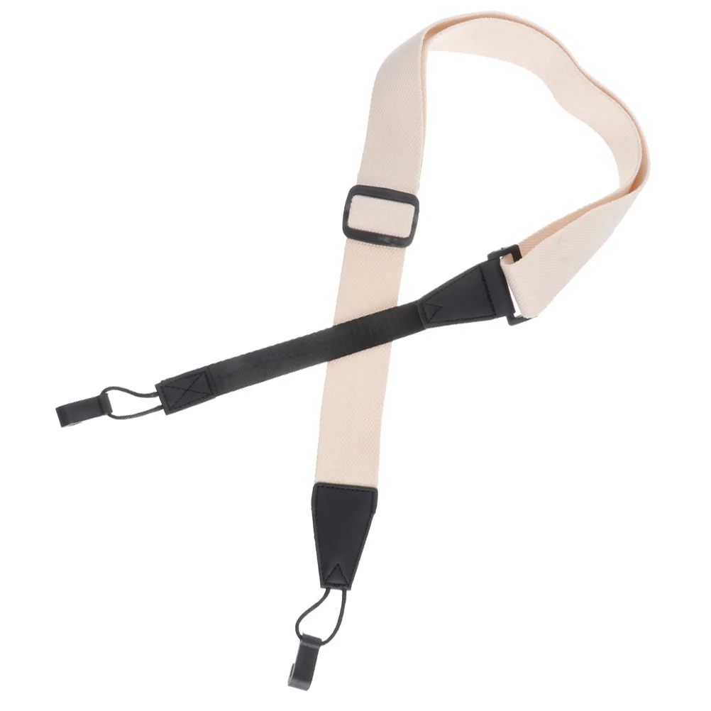 

Ukulele Shoulder Strap Simple Color Punch-Free Lightweight Cotton Ukulele Sling For Guitar Electric Guitar Instrument