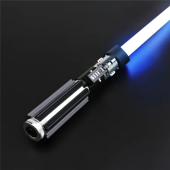 TXQ Halloween Darth Vader EP5 COMBAT Smooth Swing Metal Lightsaber Saber Force Heavy Dueling Skywalke Gift Fonts Laser Sword