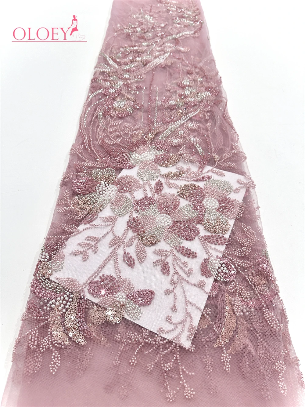 Nowa, ekskluzywna francuska koronka haftowana, ciężka, dla pana młodego, afrykańska nigeryjska tkanina z cekinami na ślub.