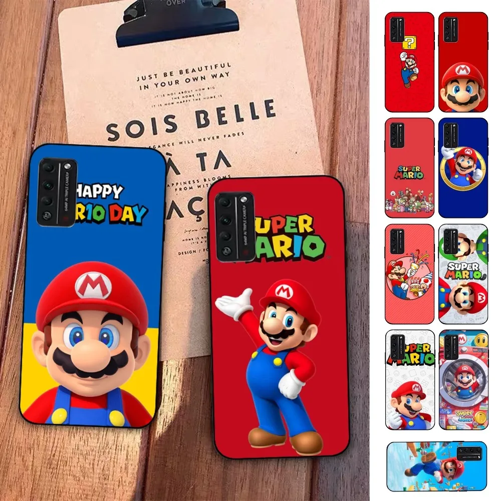 

M-Mario B-Bros Game Phone Case For Huawei Honor 10 Lite 9 20 7A 9X 30 50 60 70 Pro Plus Soft Silicone Cover