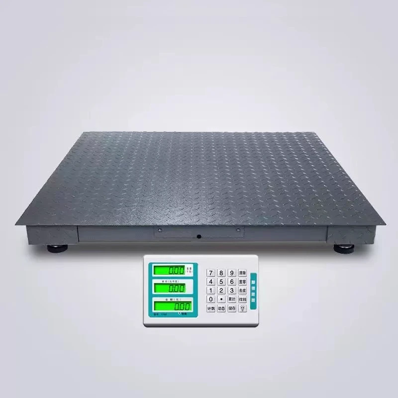 1 Ton Thick New Electronic Weighing Scale with Anti Slip and Anti Shake Wireless Weighing for Pigs and Cows with Fence