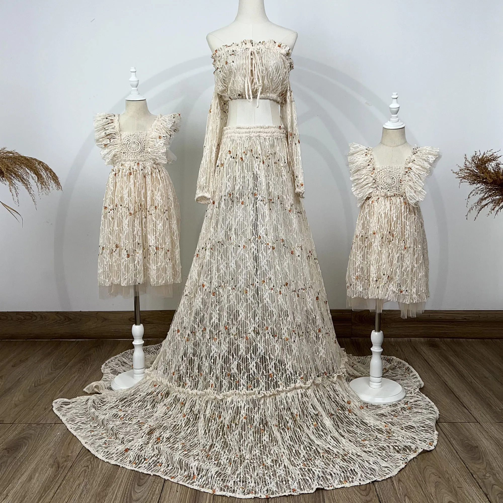 

Костюм Don & Judy, кружевное платье для фотосессии, платья для беременных, женский вечерний костюм для фотографии, аксессуары, подарок для детского душа