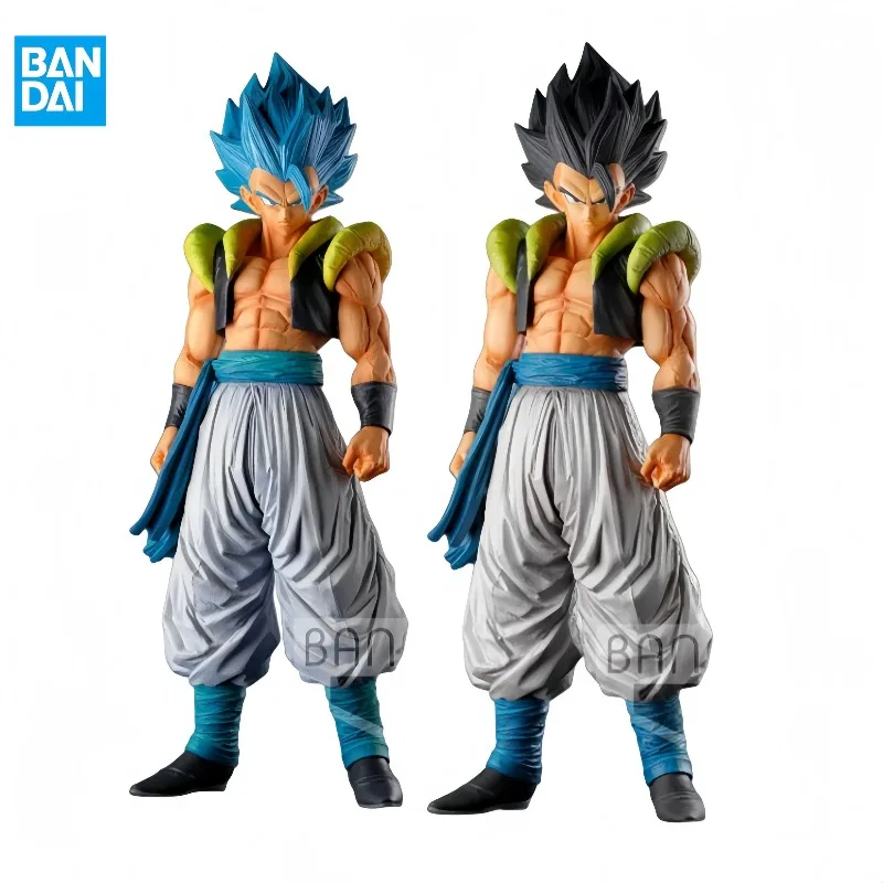 

【В наличии】Оригинальная фигурка Bandai Dragon Ball Banpresto SMPS: Гоку и Вегета, в позе стоя, с черными и синими волосами, аниме-фигурка