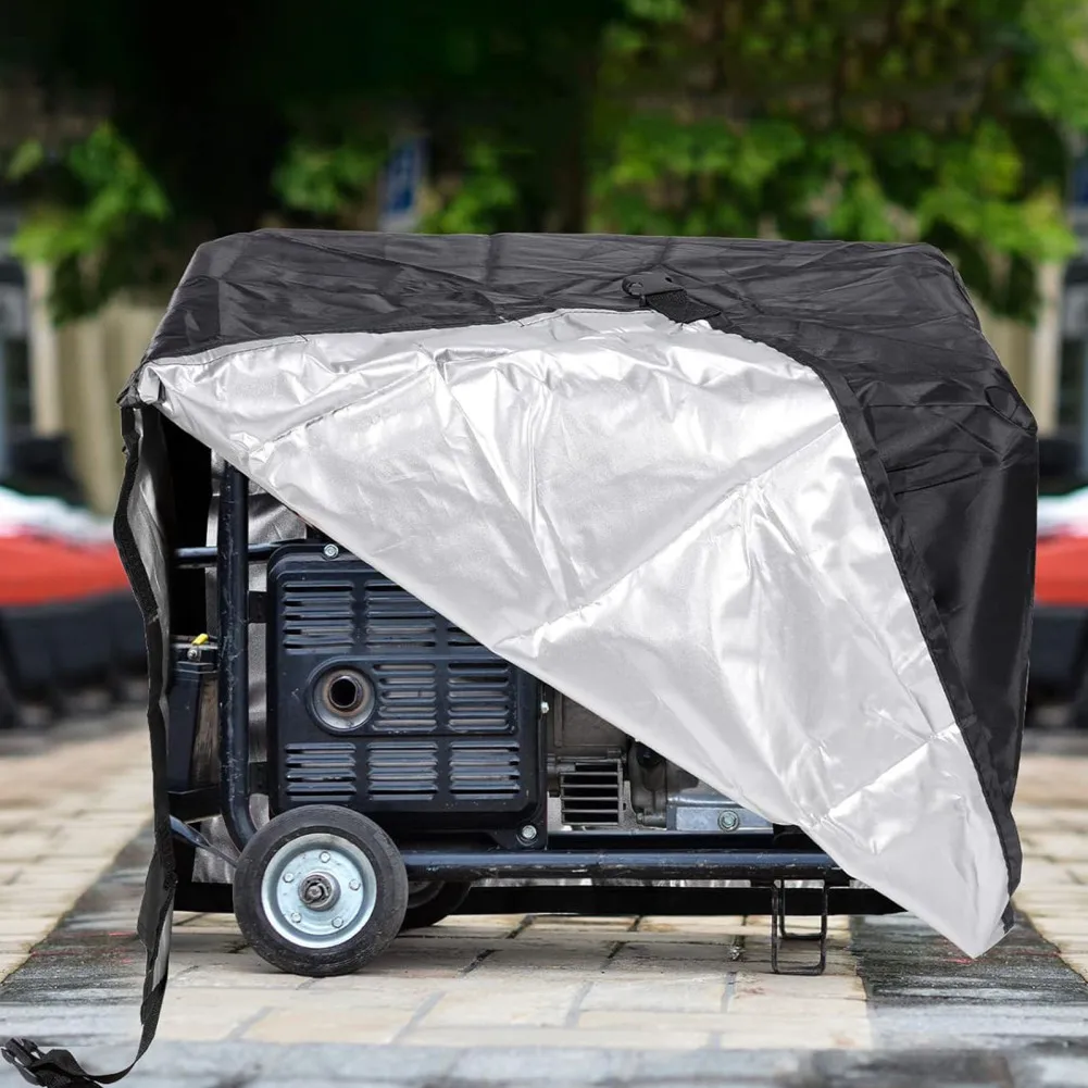 Porch Shield Universal Generator Cover With Storage Bag Waterproof Windproof Dustproof Generator Cover For Most Generators