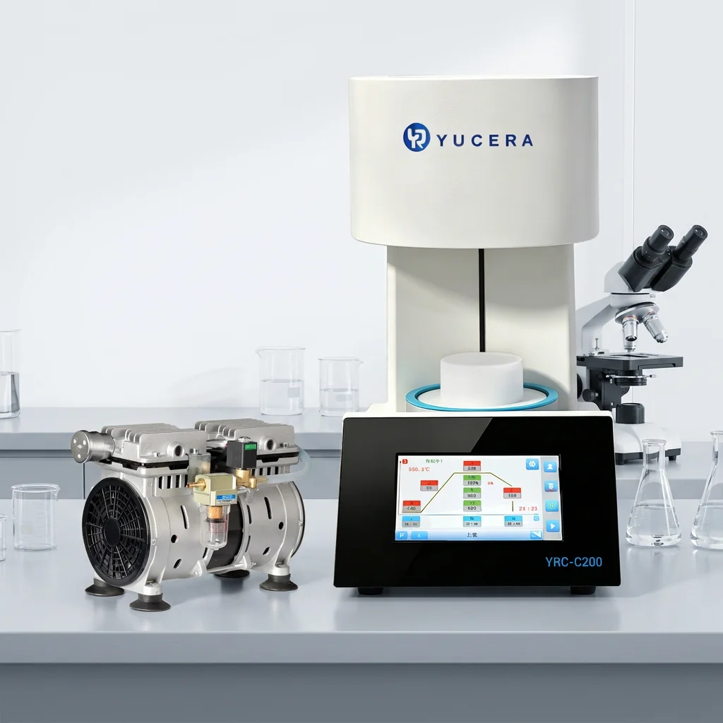 Yucera Complete Accessories Speed Heating Equipment Advanced Thermal Processing System Zirconia Sintering Furnace Dental