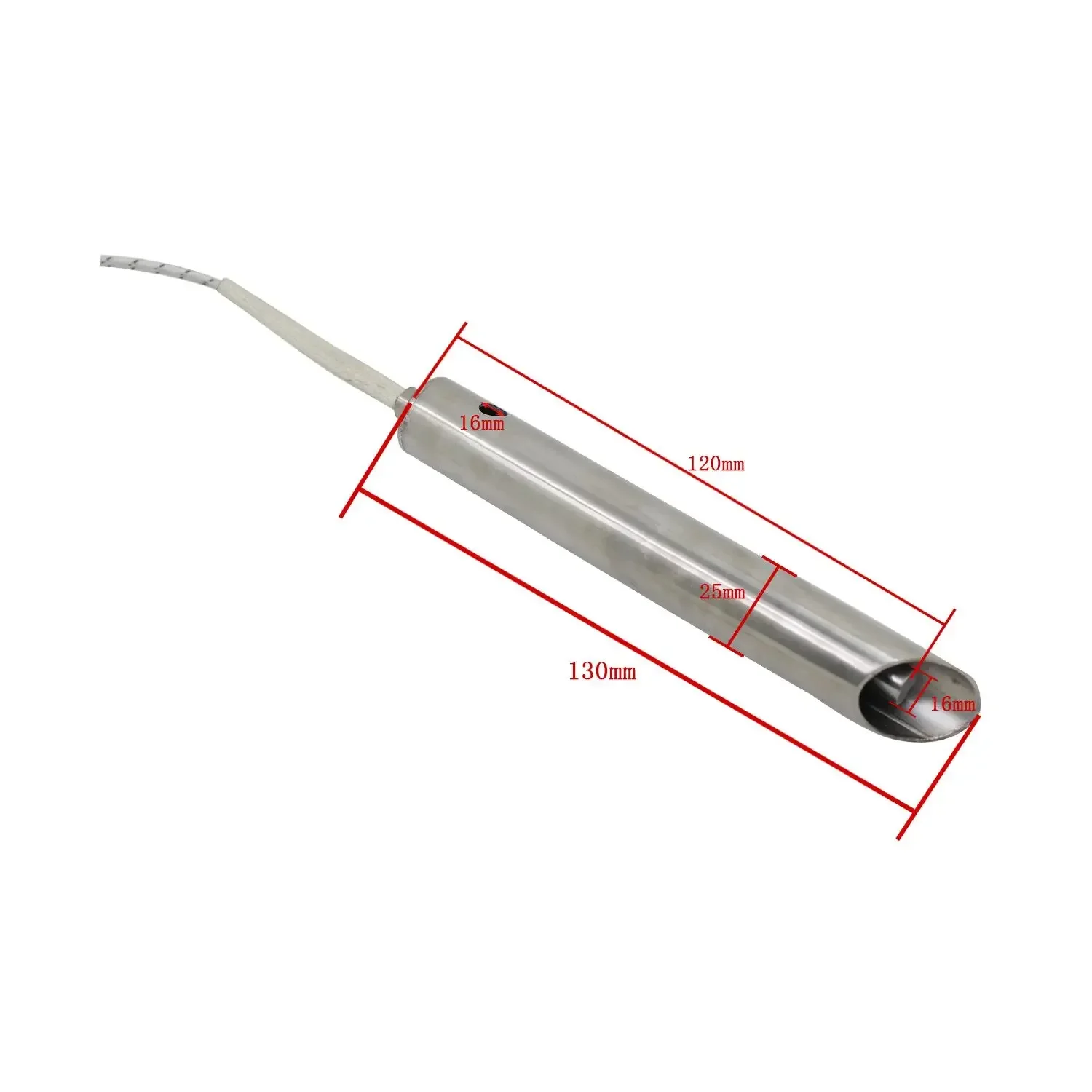 Pellet Stove Ignitor Resistance 300W 220V Pellet Wood Burner Stove Element 120/130mm Igniter Φ 16/25mm