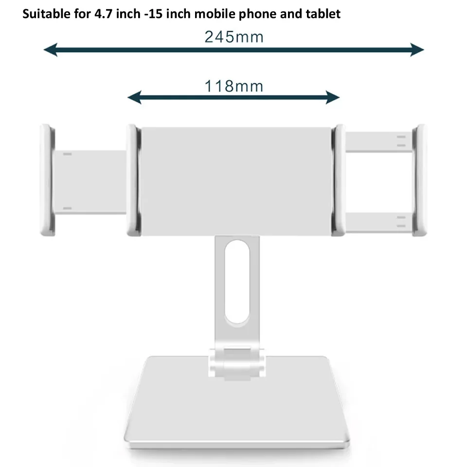 Tablet standı ayarlanabilir katlanır Tablet tutucu için Xiaomi Mi Pad4 Samsung iPad Pro hava 12.9 11 10.2 10.9 10.5 destek aksesuarları