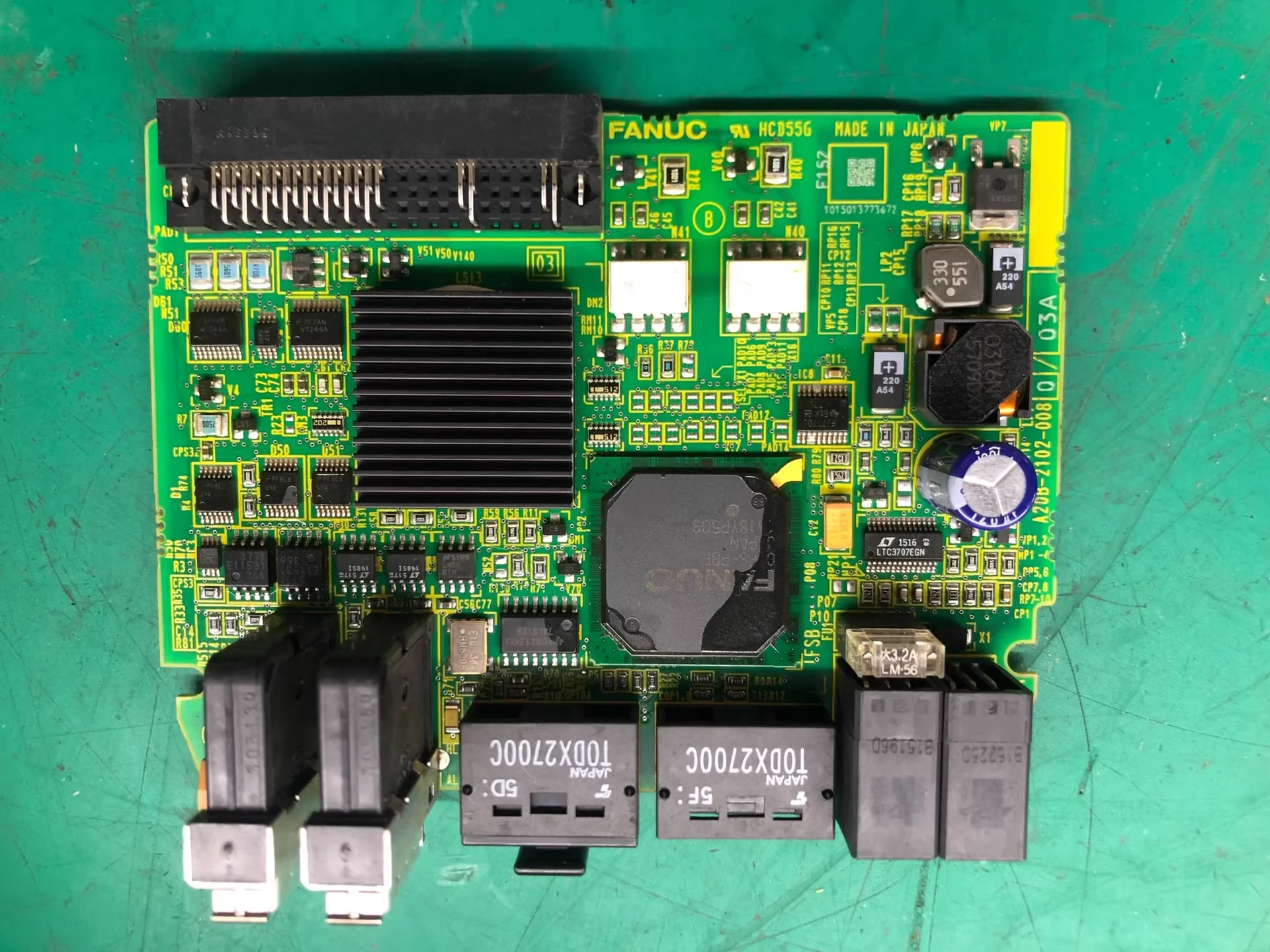 

Fanuc A20B-2102-0080 used test function is normal