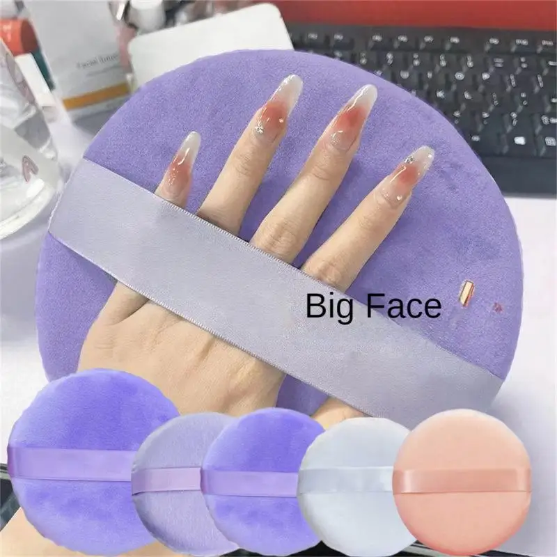 1/2PCS Oversized Powder Puff Large Size Makeup Sponge Foundation Cosmetic Puff Smooth Powder Concealer Beauty Sponge Makeup Tool