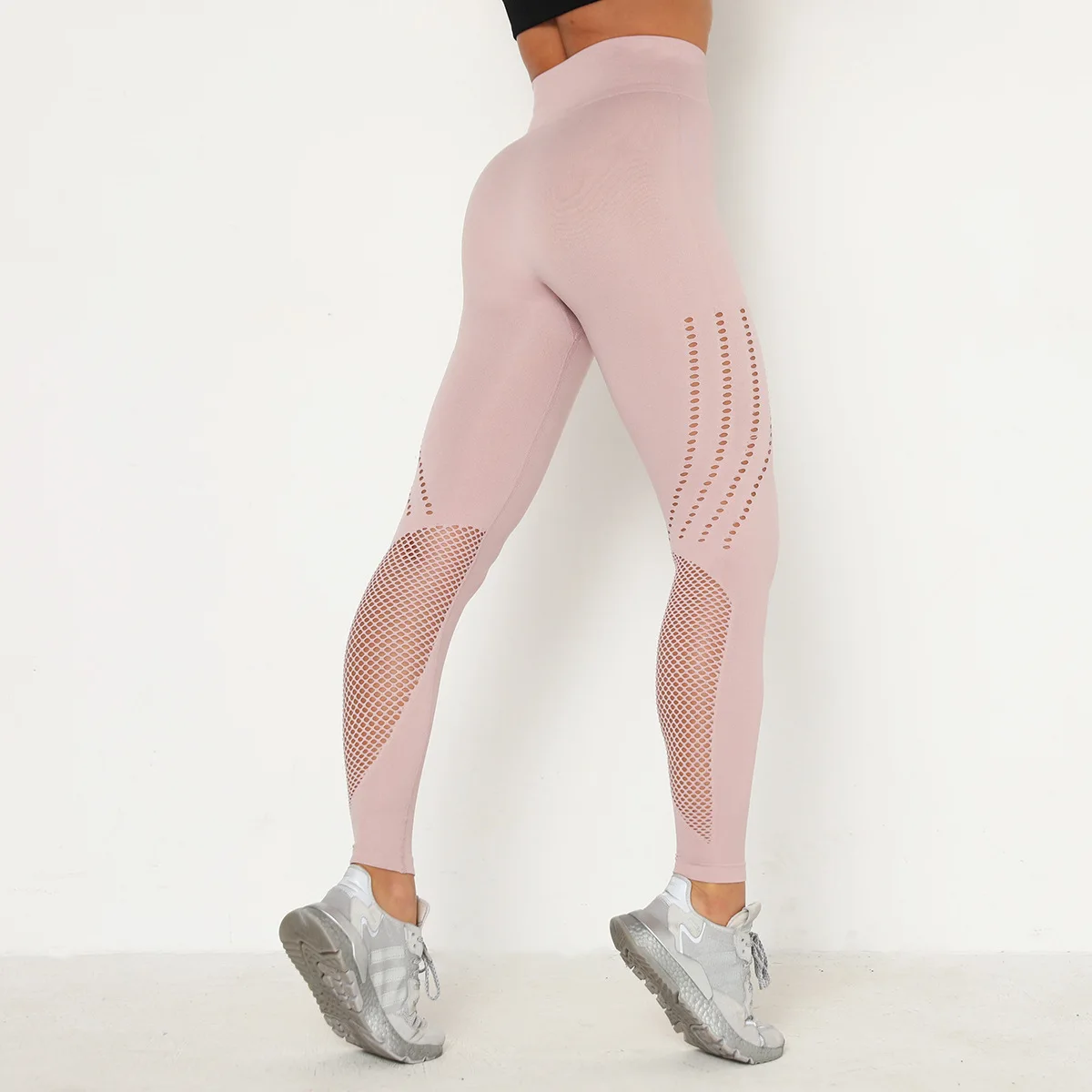 

Summer Sports Yoga Pants Women Gym Solid Color Hip Lift Elastic Fitness Fitness Running Quick-drying Sexy Leggings