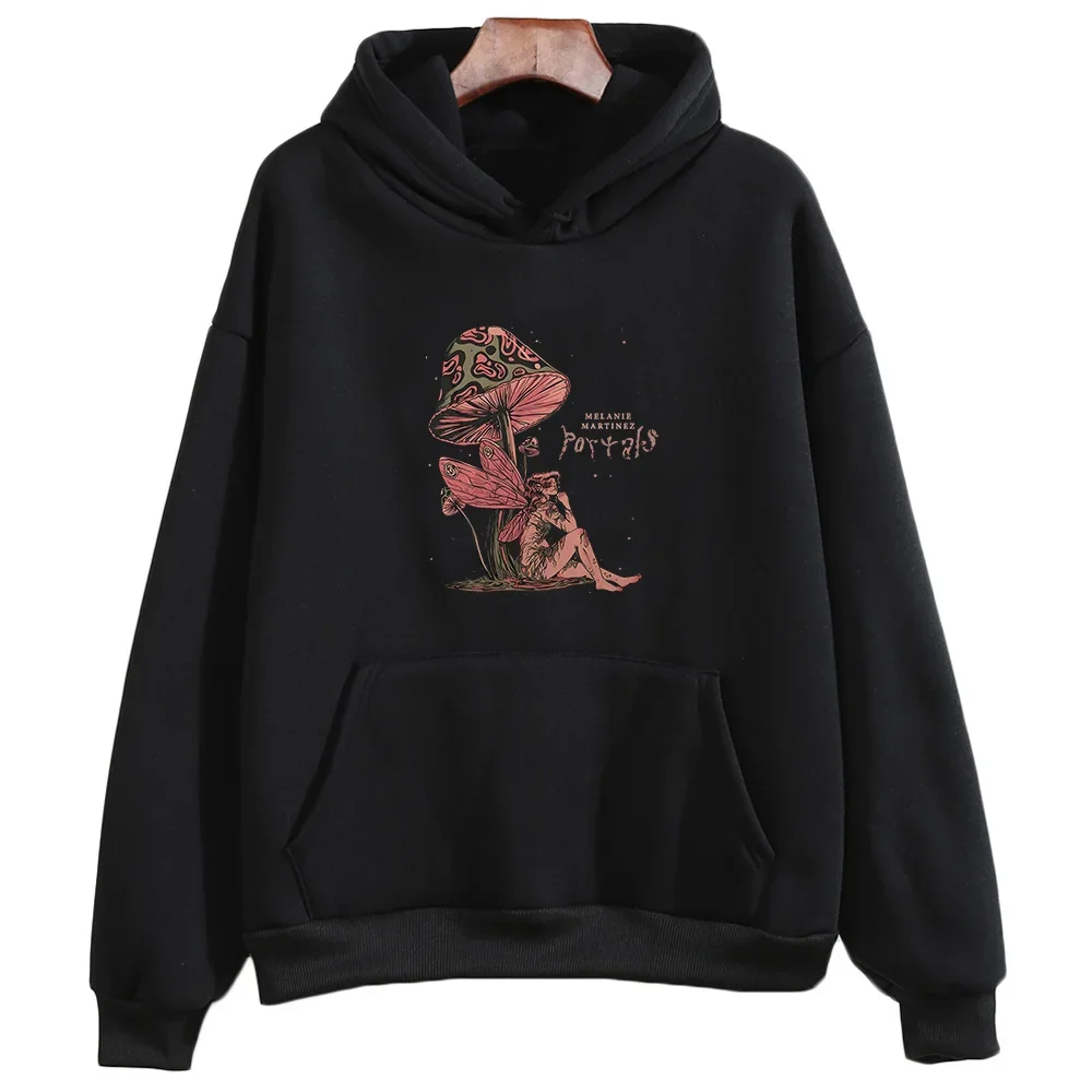 

Female Hoody Melanie Martinez Portals Tour Tops Vintage Graphic Sweatshirts Aesthetic Pullovers Autumn Fleece Casual Hoodie