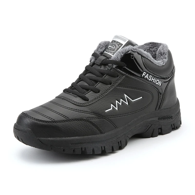 

Men Winter Boots Shoes Warm Fashion Sneakers Outdoor High Quality Casual Shoes Men Botas De Hombre Men Snow Boots