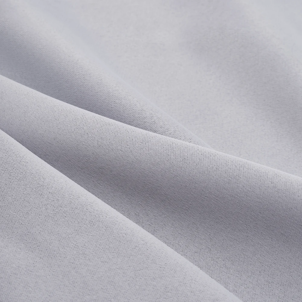 【Lifeideas】Solid Colour Grommet Top Polyester 100% Blackout Curtains Pair Home Decoration Windows Doors