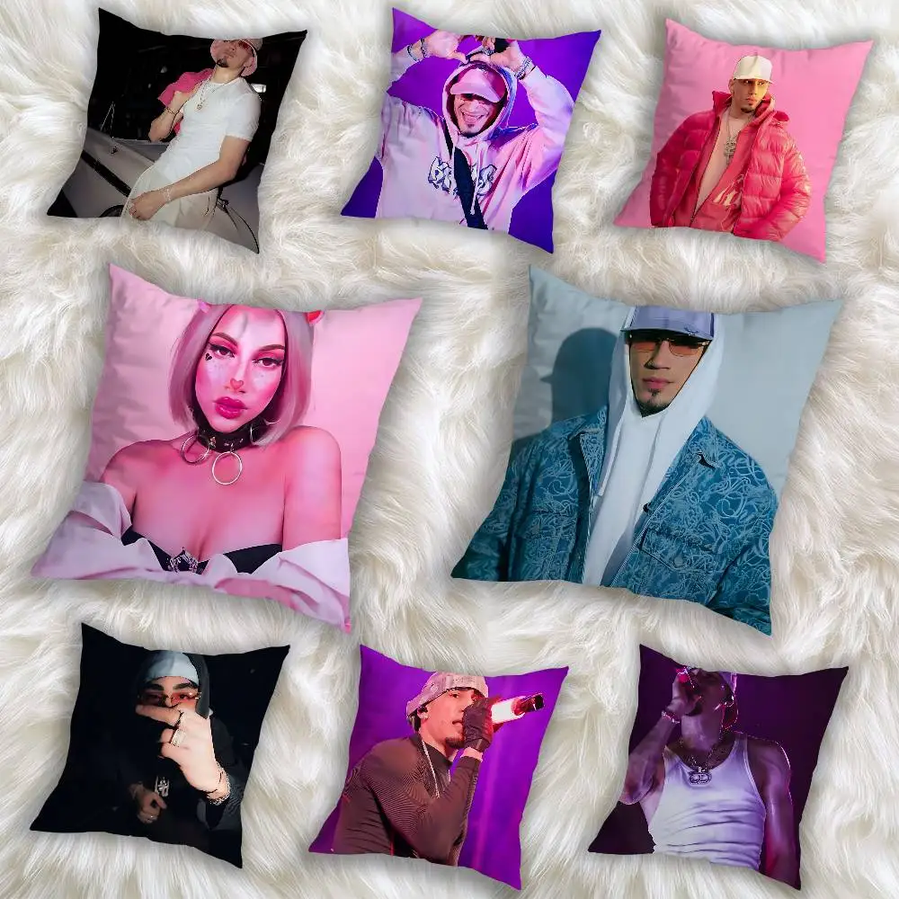 

P-Primera Musa O-Omar CourtzS Pillow Case Anti-dustmite Pillowcase Invisible zipper silky short plush Sofa cushion cover