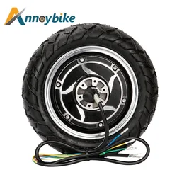 10 Inch Electric Bicycle Wheel Hub Motor 48v 1200W For Folding Scooter E-Bike Takeaway Engine Replacement DIY Open source share