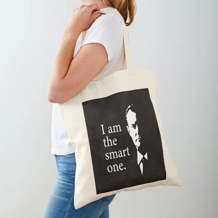 

Mycroft Holmes - I am the Smart One Tote Bag Custom bag foldable reusable bag women tote university