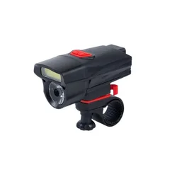 Super bright Bicycle light 17*12cm ABS Headlight LED COB Outdoor Riding Travel Waterproof Double Lamp Mountain bike