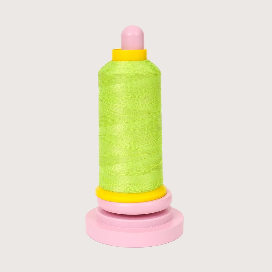1pc Double-Axis Wooden Yarn Holder, Rotatable Wooden Yarn Holder for Sewing Machines, Craft Sewing Supplies, Pink Double-Axis Si view 2
