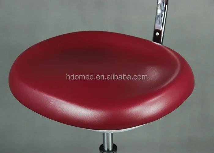 rolling medical exam stools ophthalmic stool with back adjustment and self lock caster